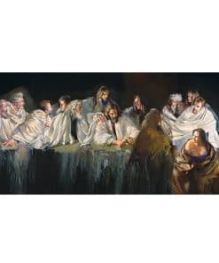 Last Supper by Robert Lenkiewicz