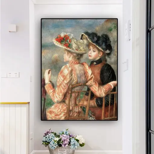 Pierre auguste renoir Oil Painting on Canvas Reproduction Posters and Prints Scandinavian Pop Art Wall Picture for Living Room
