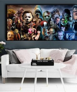movie poster painting canvas posters wall art decoracion hogar moderno cuadros home maison deco by numbers living home