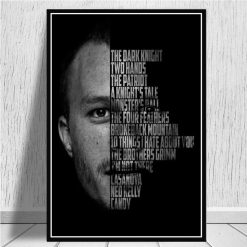Bedroom Living Sofa Wall Art Home Decor Picture Prince Michael Jackson Bowie Quote Legends Star Quality Canvas Painting Poster
