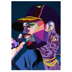 Hip Hop Rapper Chris Brown