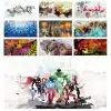 Horses Sunset Wild Animals Bee Maple African Women Flamingos Figure Canvas Paintings