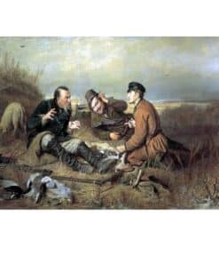 Hunters at Rest by Vasily Perov 1871