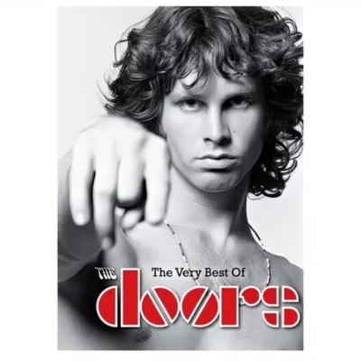 Jim Morrison & The Doors Rock Band Wall Art Poster Printed on Canvas - Image 3