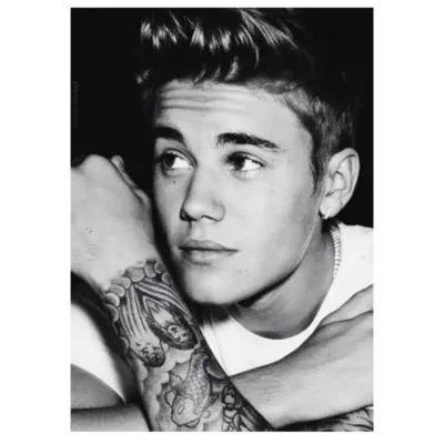 Justin Bieber Singer Canvas Wall Art Music Poster Printed on Canvas - Image 12
