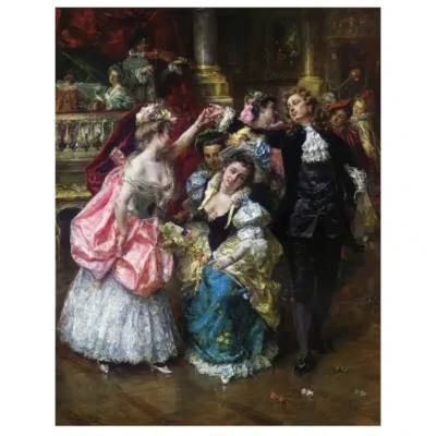 La Farandole by Eduardo León Garrido