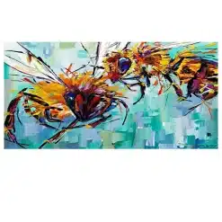 Horses Sunset Wild Animals Bee Maple African Women Flamingos Figure Canvas Paintings - Image 6