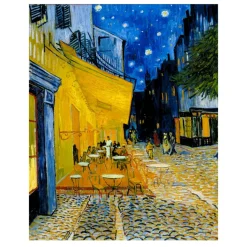 Café Terrace at Night by Vincent van Gogh 1888