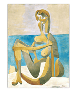 Pablo Picasso 1929 Seated Bather on the Beach