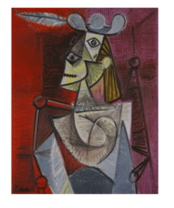 Pablo Picasso 1941 Woman in an Armchair