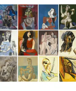 Pablo Picasso Reproduction Abstract Wall Art Paintings Printed on Canvas