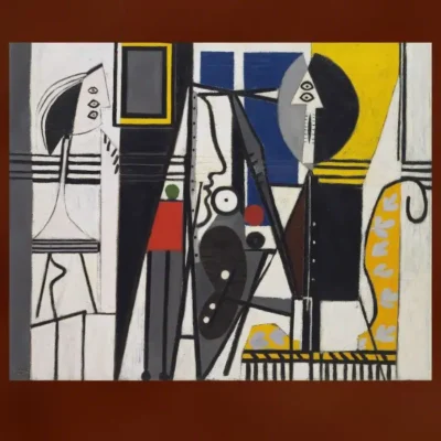 Painter and His Model by Pablo Picasso 1928