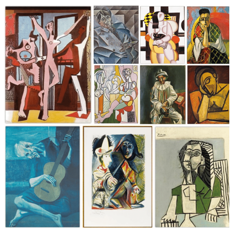 Picasso & Friends Reproduction Great Abstract Paintings