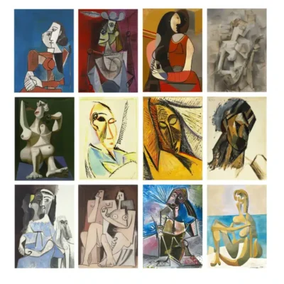 Picasso Reproduction Abstract Wall Art Paintings Printed on Canvas