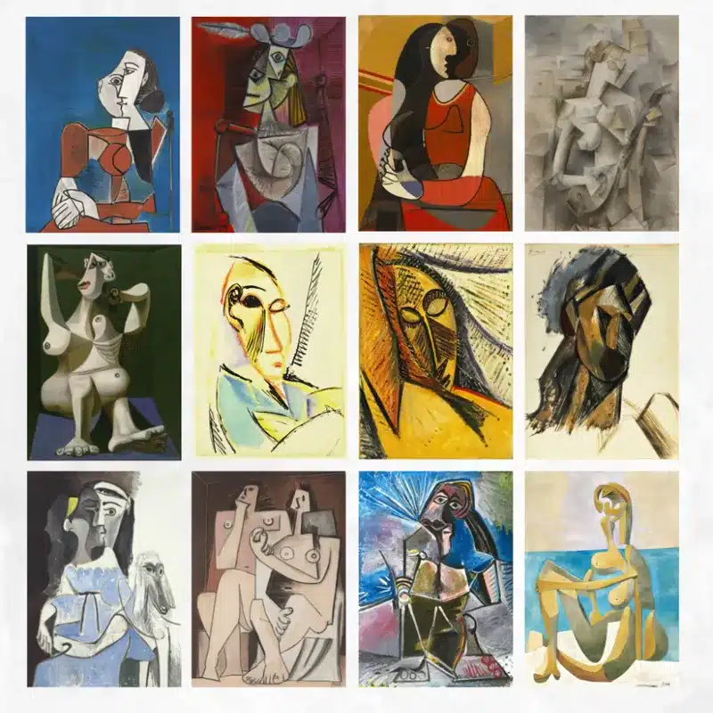 Picasso Reproduction Abstract Wall Art Paintings Printed on Canvas