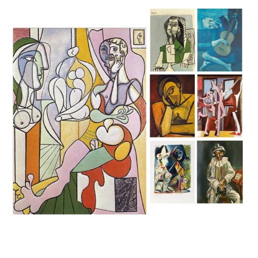 Picasso Reproduction Great Abstract Paintings Printed on Canvas