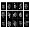 Portrait of Famous Musicians Printed on Canvas