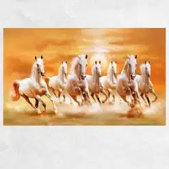Seven Running White Horses
