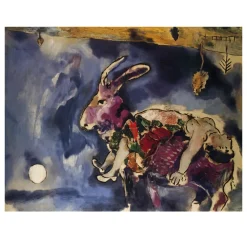The Dream (The Rabbit) by Marc Chagall 1927