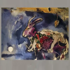 The Dream (The Rabbit) by Marc Chagall 1927