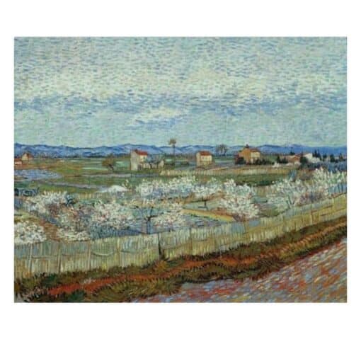 VG09 Peach Trees in Blossom 1888