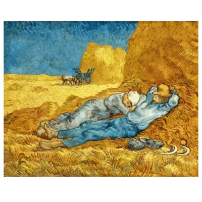 Noon, rest from work 1890