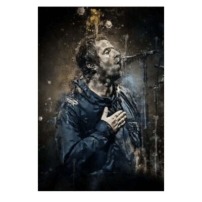 Great Looking Rock & Roll Artists and Singers Graffiti Printed on Canvas - Image 13