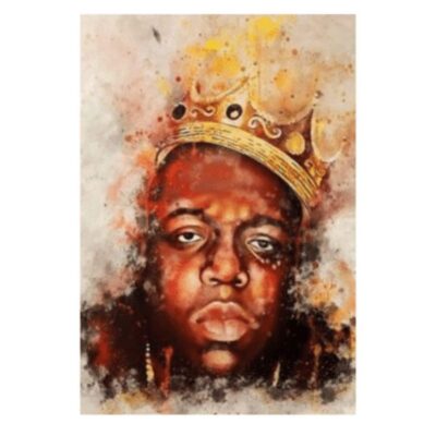 Great Looking Rock & Roll Artists and Singers Graffiti Printed on Canvas - Image 5