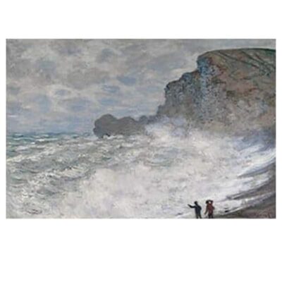 San Giorgio Maggiore at Dusk by Claude Monet Printed on Canvas - Image 4