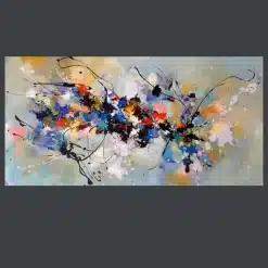 Colorful Abstract Oil Painting