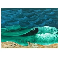 David Hockney A Bigger Splash and Other Paintings Printed on Canvas - Image 4