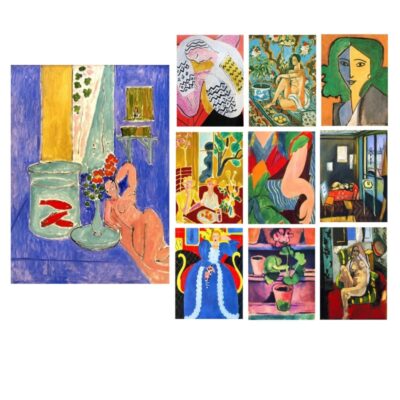 Famous Paintings by Henri Matisse Printed on Canvas