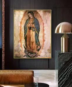 Our Lady of Guadalupe Wall Art Painting Printed on Canvas