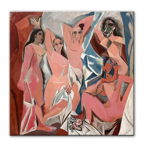 Picasso Les Demoiselles d'Avignon Canvas Paintings On the Wall Art Prints Famous Artwork Reproductions Picasso Canvas Art Prints