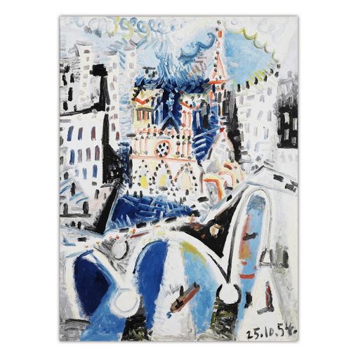 Notre-Dame de Paris by Pablo Picasso 1954