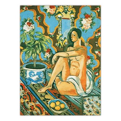 Canvas Printed Home Decor Watercolor Painting Wall Art Modular French Henri Matisse Girl Nordic Poster Pictures For Living Room