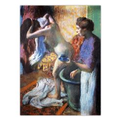 Home Decoration Print Canvas Art Wall Pictures for Living Room Poster Paitings French Edgar Degas Bathing girl 1