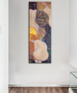 Gustav Klimt Goldfish Oil Paintings on Canvas Famous Posters and Prints Cuadros Wall Art Picture for Living Room Home Decoration