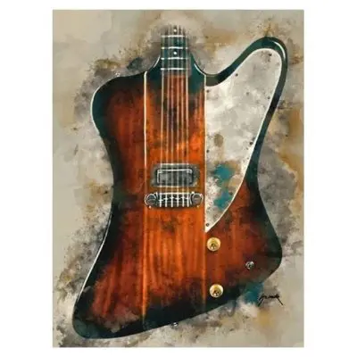 Canvas Painting Rock Guitar High Quality Graffiti Wall Art Posters Prints Nordic Style Picture for Living Room Home Decoration
