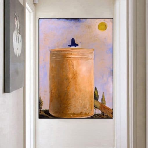 Surreal Idea Salvador Dali Scenery of The Spiritual World Oil Painting on Canvas Posters and Print Cuadros for Living Room Decor