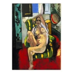 Henri M. 1925 Odalisque with a Tambourine