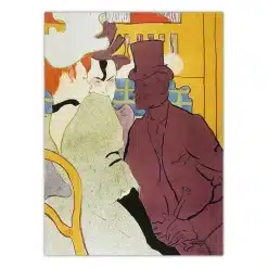 Painting by Henri de Toulouse-Lautrec