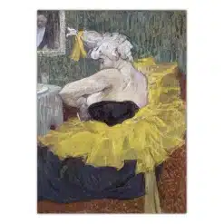 Painting by Henri de Toulouse-Lautrec