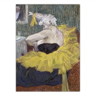 Painting by Henri de Toulouse-Lautrec