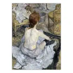 Painting by Henri de Toulouse-Lautrec