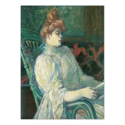 Painting by Henri de Toulouse-Lautrec