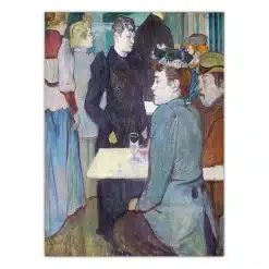 Painting by Henri de Toulouse-Lautrec