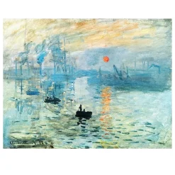 Impression Sunrise by Claude Monet 1872