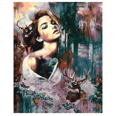 Nordic Restoring Ancient Ways Style Paintings Printed on Canvas - Image 3