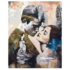 Nordic Restoring Ancient Ways Style Paintings Printed on Canvas - Image 4